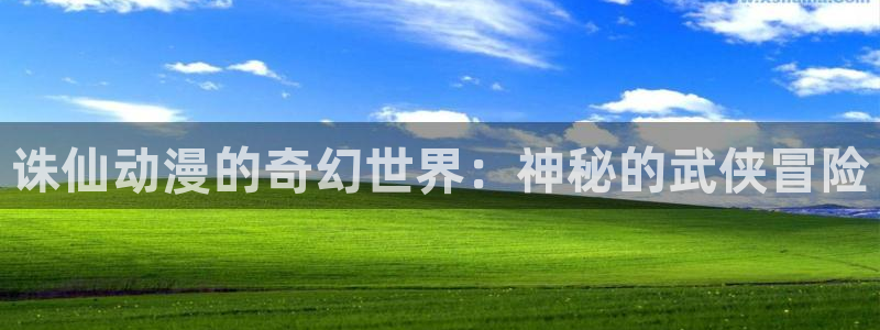 58动漫 官网：诛仙动漫的奇幻世界：神秘的武侠冒险